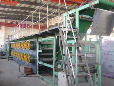 Batch-off cooling machinery